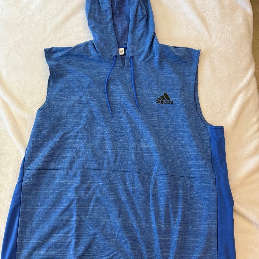 Adidas sleeveless Hoodie